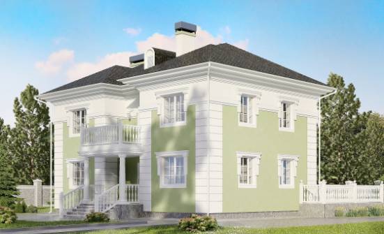 155-005-П Проект двухэтажного дома, доступный коттедж из арболита Невельск | Проекты домов от House Expert