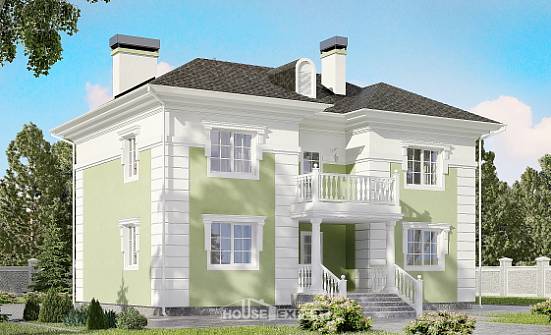 155-005-П Проект двухэтажного дома, доступный коттедж из арболита Невельск | Проекты домов от House Expert