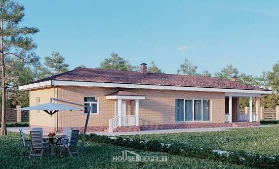 110-006-П Проект бани из бризолита Южно-Сахалинск | Проекты домов от House Expert