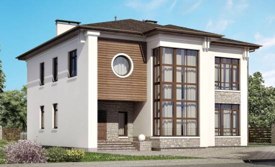 300-005-П Проект двухэтажного дома, большой дом из кирпича Холмск | Проекты домов от House Expert