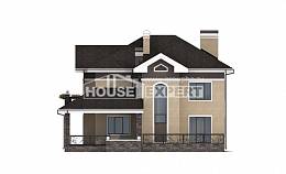 200-006-П Проект двухэтажного дома, классический домик из кирпича Поронайск, House Expert