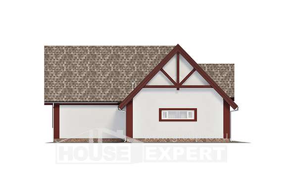 145-002-Л Проект гаража из бризолита Холмск, House Expert