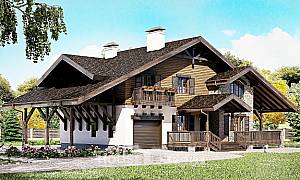 Проекты двухэтажных домов, Оха